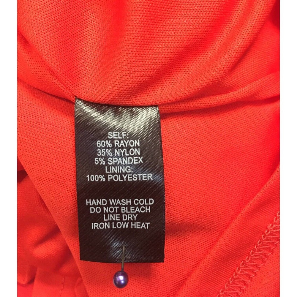 Lulus Gimme Some Flair Red Flounce Sleeve Bodycon Lined Womens Dress Red M - Picture 11 of 16